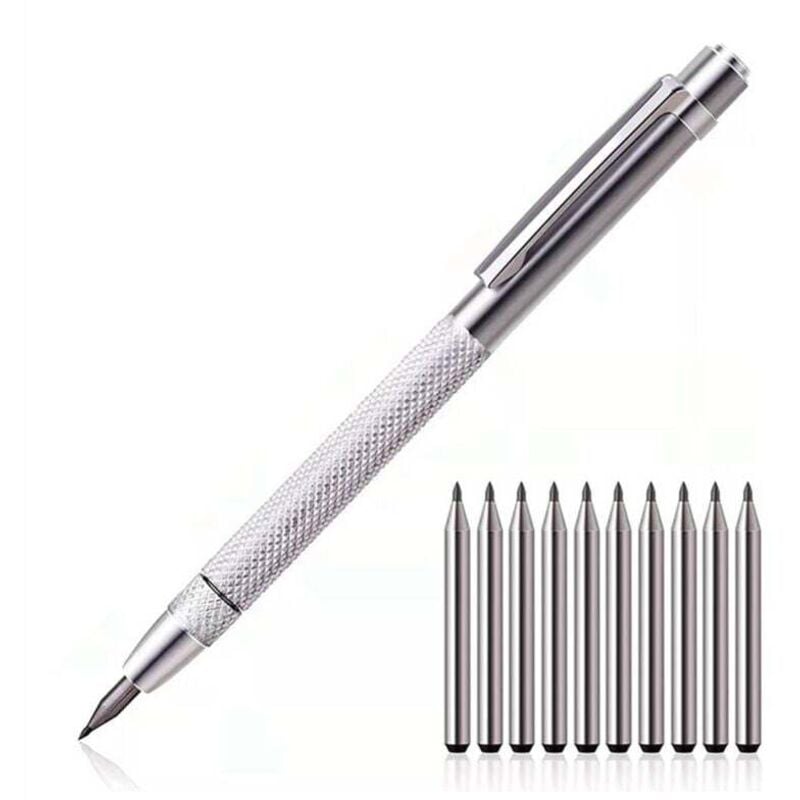 Image of Gravierstichel für Glas, Keramik und Metall mit Wolframkarbid- und Diamantspitze