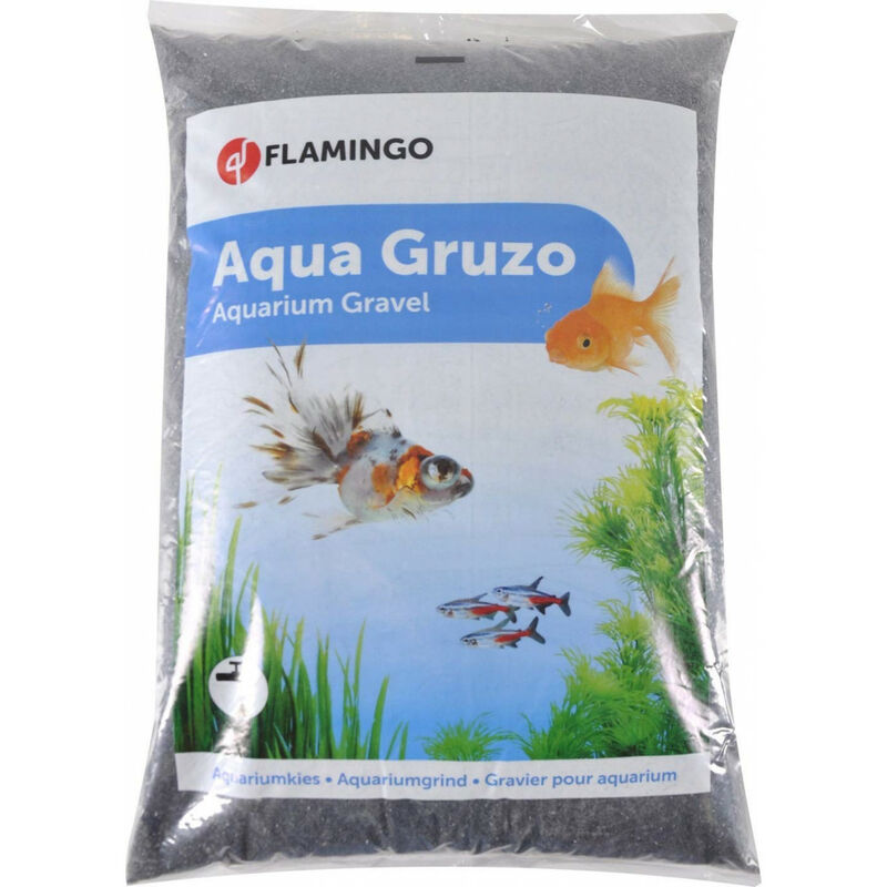 

Gravilla de acuario - Negro - 8 litros aprox. 9kg