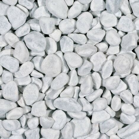 Gravillon Carrara 8-12mm - marbre blanc - 20kg