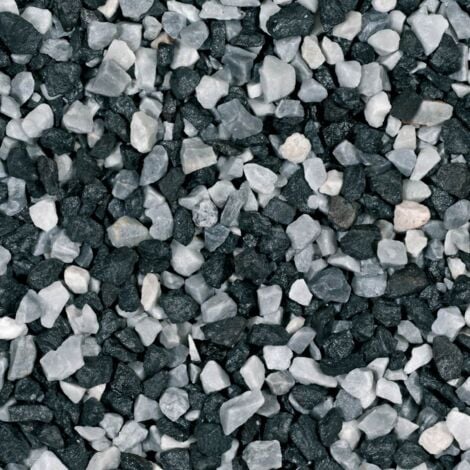 Gravillon zèbre 8-16mm - mixte noir - 20kg - Michel Oprey & Beisterveld