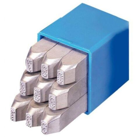 GRAVUREM 14306000 JUEGO NUMERACIÓN RP 9 PIEZAS (0-9) - BAJA DEFORMACIÓN (6 MM)