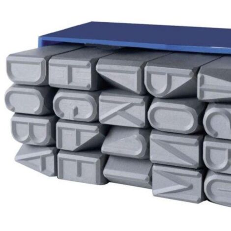 GRAVUREM 30120000 JUEGO ABECEDARIO MEDIDAS ESPECIALES 27 PIEZAS (A-Z) STANDARD (20 MM)