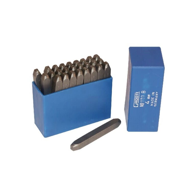 Lettres à frapper 4mm universel HG95354