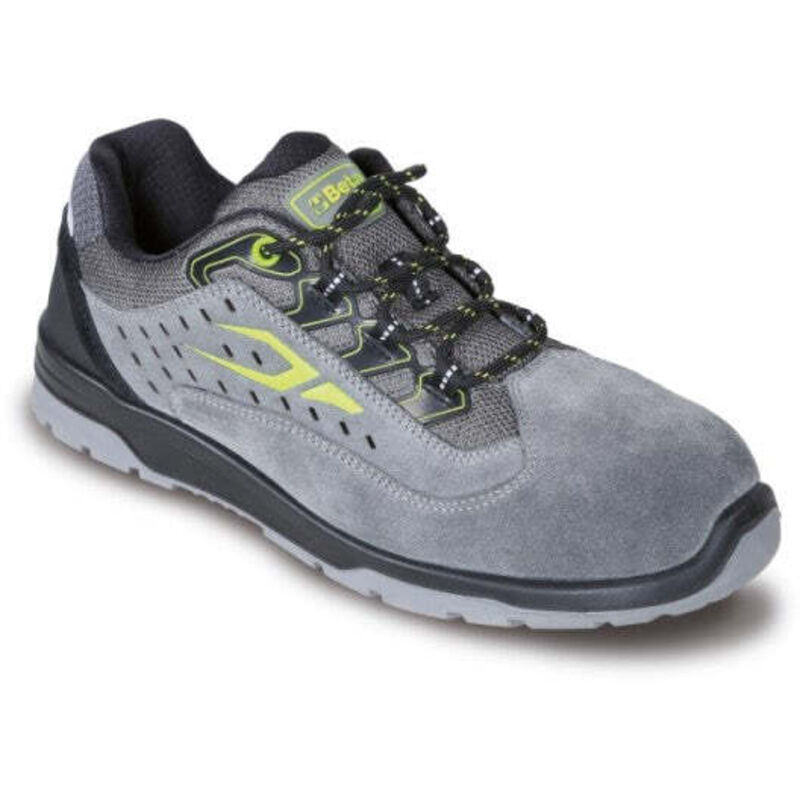 Gravurschuhe in Wildleder Lederstütze S1P Beta 7317na - 43