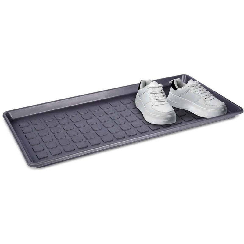 Northix Gray Plastic Mat For Shoe Covers - Keep The Home Clean