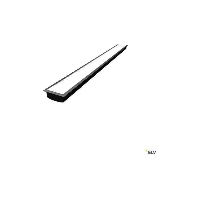SLV - Profils grazia 60 profil à encastrer 15 m noir 1004905 SLV - Profils grazia 60 profil à encastrer 15 m noir 1004905