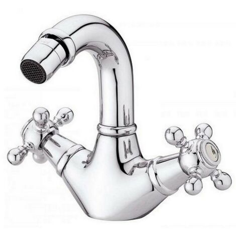 Grb Grober 217190 - Mélangeur pour bidet / en chrome / de salle de bain / 1 trou