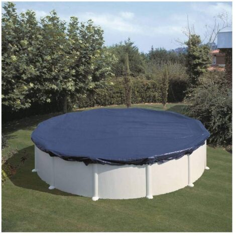 Gre CIPR301 - Copertura invernale per piscine rotonde dal diametro di 300 cm, 120 g/m2. Copertura per piscine per proteggere l'acqua della piscina.