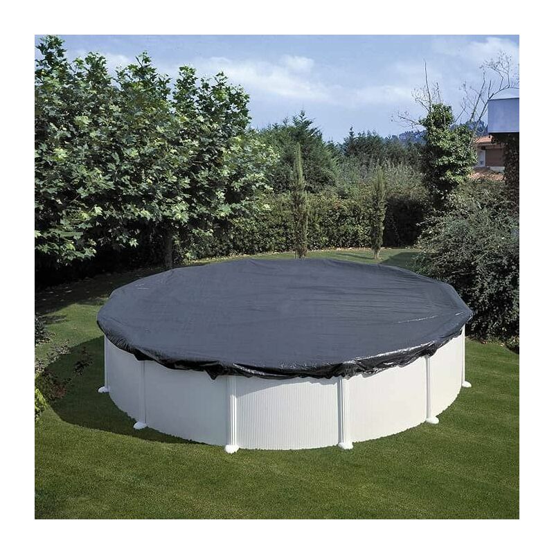 Bâche de protection pour piscines GRE 120 g/m² - ø 5,50 m