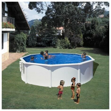 Piscine acier Bora Bora - Ronde - Ø 4,60 m x 1,20 m de Gre