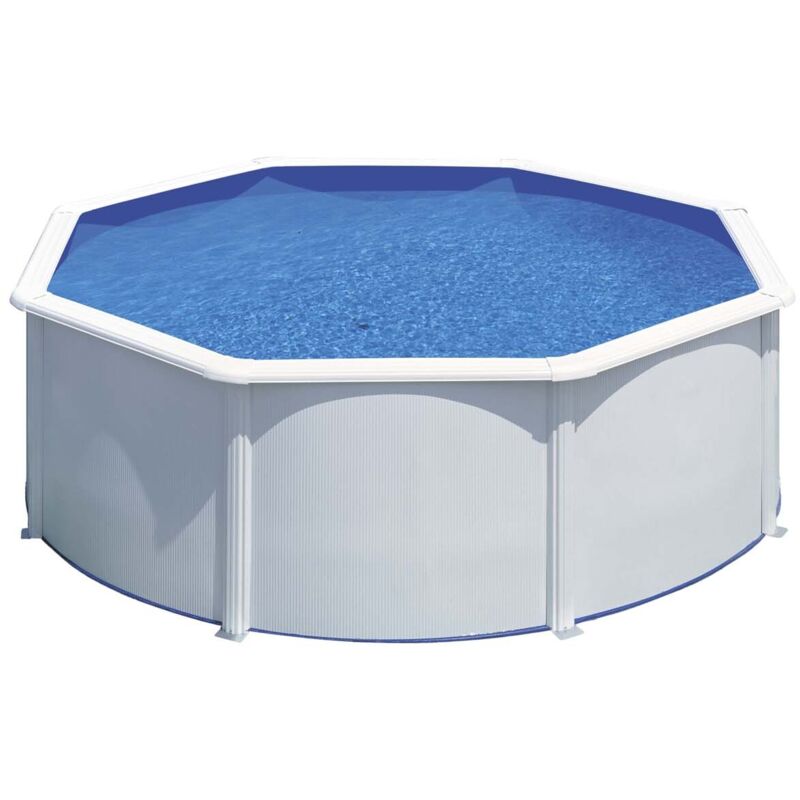 Gre Atlantis Piscina Fuori Terra Diametro 350 Cm H 132 Cm