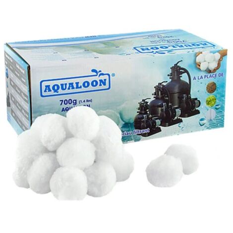 Gre-Pools Aqualoon média filtrant éco-responsable gris