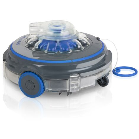 GRE – Robot piscine sans fil Wet Runner Plus RBR75 – Autonomie 75 min – Nettoyage jusqu'à 50 m² – Puissance 27W – Compatible piscines jusqu'à 10x5 m