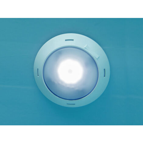 GRE – Projecteur LED blanc froid pour piscine enterrée – 16W – Flux lumineux 1485 lm – Dimensions 22x22x5 cm – ABS pour installation facile