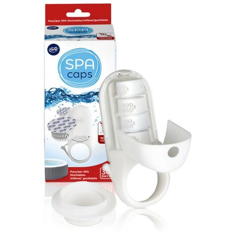 Gre Spa Dosing Cap Kit per il trattamento dell'acqua della Spa SCAPEPI20