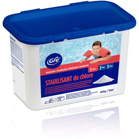 GRE STABILIZZATORE DI CLORO GRANULARE 1KG