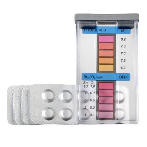 GRE Trousse d'oxygène/brome + pH pastilles