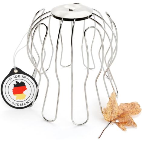 greate Protection anti feuille gouttière, galvanisé, réglable de 87 à 100 mm - crapaudine de gouttière - filtre gouttiere, crepinette gouttiere