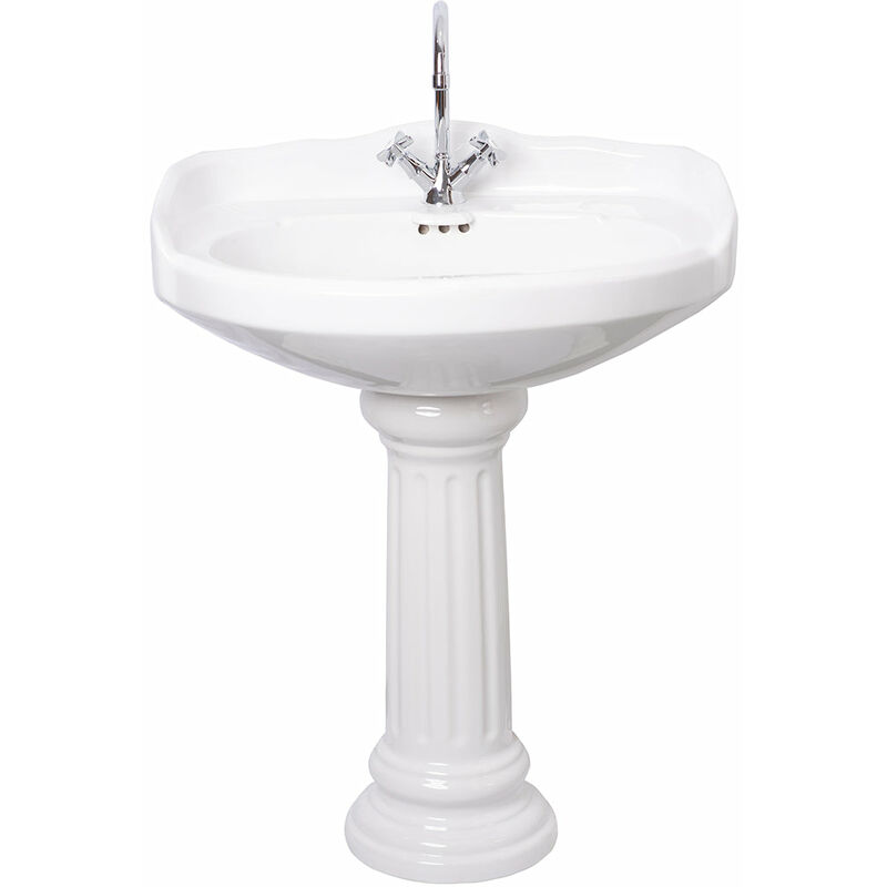 

GRECIA Lavabo con Pedestal 73 - Versión: CON PEDESTAL - Sanitana