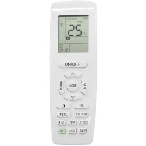 CYSLMUK GREE YAP1F TéLéCommande de Climatiseur YAP1F pour TéLéCommande de Remplacement de Fonction de Chauffage et de Refroidissement à la Maison