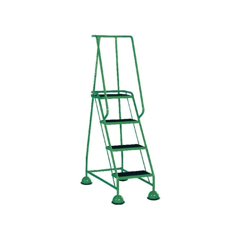 Green 4 Tread Step Ladder 385140 - SBY29298