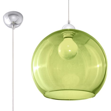 Green BALL pendant lamp