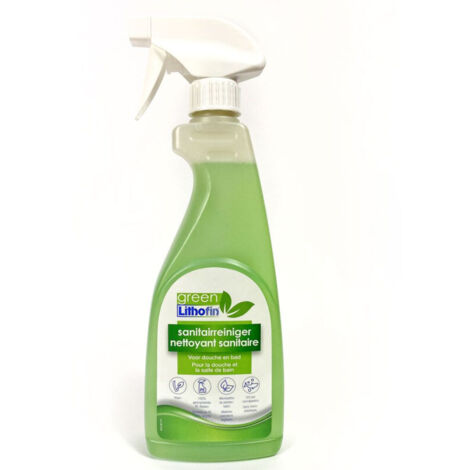 Green by Lithofin Nettoyant Sanitaire 500 ml - Produit Végan sans OGM
