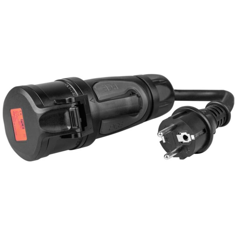 Green Cell - Adaptateur Schuko 230V vers Adaptateur secteur Rouge CEE 16A 400V 5P