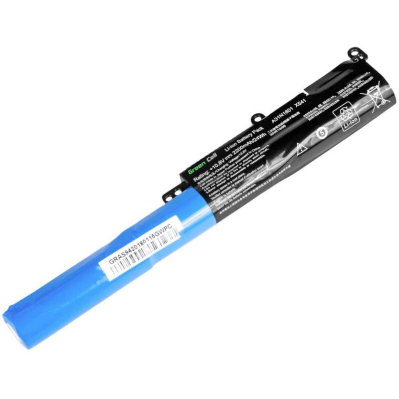 Green Cell - Batterie d'ordinateur portable A31N1601 A31LP4Q 10.8 v 2200 mAh Asus
