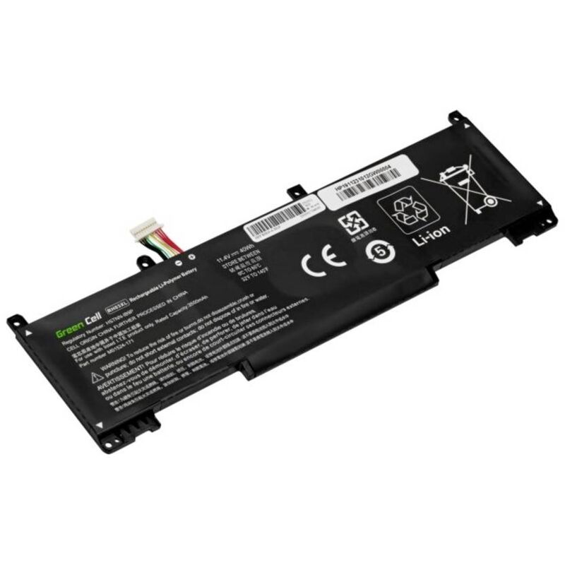 Green Cell - Batterie d'ordinateur portable GC-HP191 11.4 v 3550 mAh hp