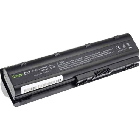 Green Cell Batterie d'ordinateur portable MU06 10.8 V 6600 mAh HP, Compaq