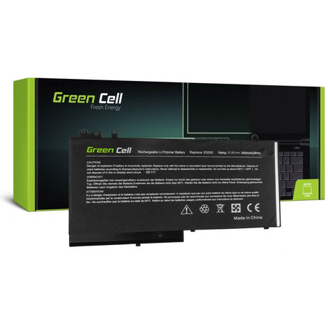 Green Cell Batterie pour Dell Latitude 11 3150 3160 12 E5250 E5270 / 11.1V 2900mAh (DE117)