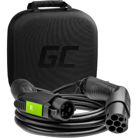 Green Cell EV18 Câble de charge pour véhicule électrique 5.00 m