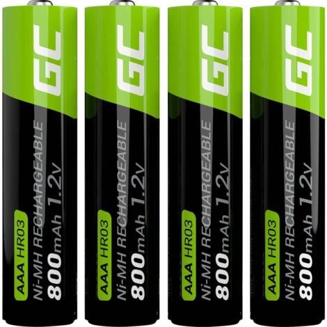 Green Cell HR03 Pile rechargeable LR3 (AAA) NiMH 800 mAh 1.2 V 4 pc(s)