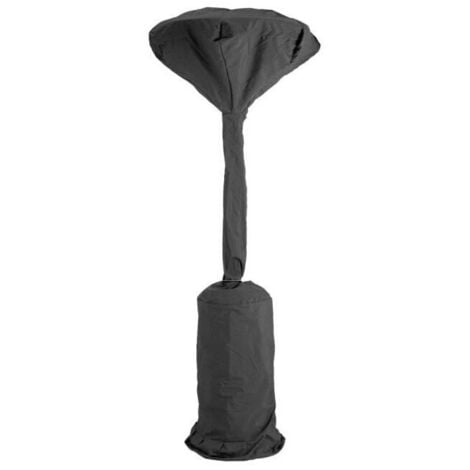 GREEN CLUB Housse de protection parasol chauffant - 230x90x48 cm - Gris