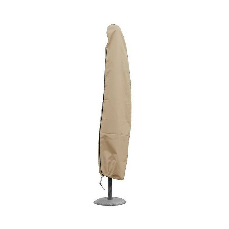 Housse de protection pour parasol droit 3x3 m - 40x30x210 cm - Beige - Green Club