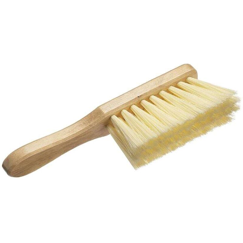 Faithfull - Soft Cream pvc Hand Brush 275mm (11in) faibrhandsof