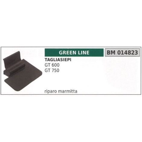 GREEN LINE Schalldämpferabdeckung GREEN LINE Schalldämpfer GT 600 750 750 014823