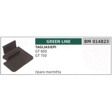 GREEN LINE tapa silenciador GREEN LINE silenciador GT 600 750 750 014823