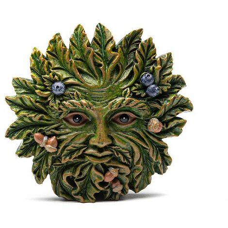 Green Man Plant Pot Feet - Set of 3 - L5.5 x W8.5 x H8.5 cm
