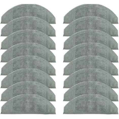 Green Mobility-16 pièces de rechange de nettoyage ménager pour les chiffons de nettoyage Eufy Robovac