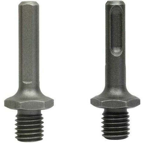 Green Mobility-2 Pièces Adaptateur M14 Filetage Mâle à Fem et triangle Fem pour Meuleuse Perceuse Forage,