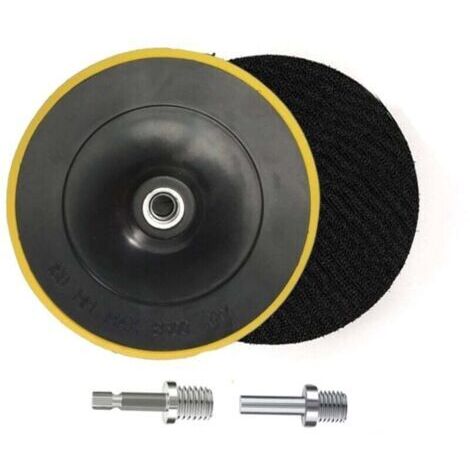 Green Mobility-2 Plateaux de Ponçage 180mm M16 avec Disques Abrasifs pour Outil Rotatif Ponçage Polissage