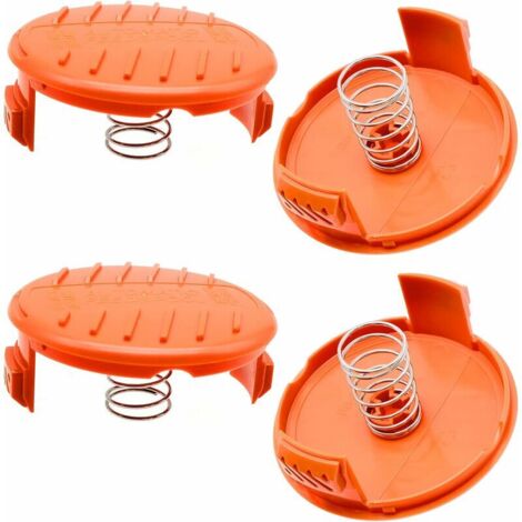 Green Mobility-4 porte-bobines, porte-bobines de rechange compatibles avec les ressorts, porte-bobines ABS Black-Decker, tondeuse à gazon RC-100-P, bobine de coupe AFS