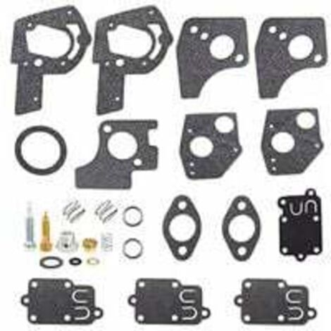 Green Mobility-495606 494624 Vergaser-Reparatursatz, Membrandichtungssatz für horizontale Motoren von Briggs und Stratton, 495426, 498298, 692784, 495951, 80200, 81200, 82200, 130202, 112202, 3–5 PS