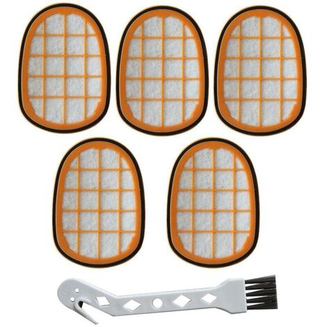 Green Mobility-5 filtres pour aspirateur Philips Speedpro Max Fc6812/01