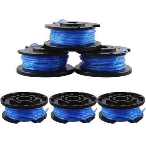 Green Mobility-6 Pièces Bobine Coupe Fil Ryobi Bobines de Rechange pour Câble d'Alimentation Automatique Ryobi One + AC14RL3A-18V 24V 40V Ryobi Bobines de Fil pour Coupe-Bordure