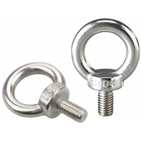 Green Mobility-Accessoire de levage,Boulons à anneau de levage Quincaillerie de construction en acier inoxydable Boulons de contrepoids marins M5  10-10PCS
