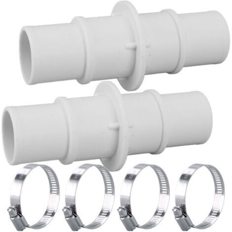 Green Mobility-Adaptateur pour tuyau de piscine, raccord en plastique de 1-1/4" ou 1-1/2", adapté aux tuyaux d'aspirateur de piscine, de nettoyeur et de pompe de filtration.