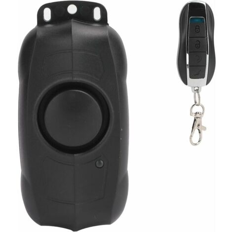 Green Mobility-Alarme de Moto Antivol pour Vélo, Vibration de Sécurité sans Fil 150dB, Alarme de Vélo D'alarme de Capteur de Mouvement étanche avec Télécommande, LY-C1, Fonction SOS IP55